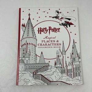 Harry Potter Magical Places & Characters Coloring Book: Official Coloring Book